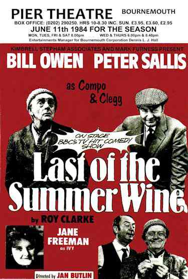 Last Of The Summer Wine Bournemouth Repro Poster 
